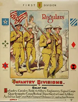 Divisions: First division, regulars - Infantry divisions - Enlist for i