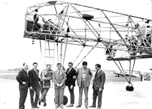 The first Do31 hovering rig