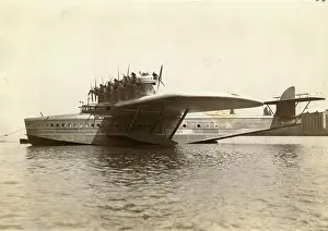 The first Dornier DoX on the water