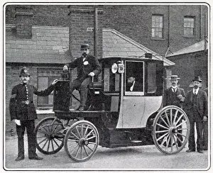 Licensed: First electric cab licensed in London
