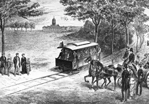 Lichterfelde: The first electric streetcar, 1881