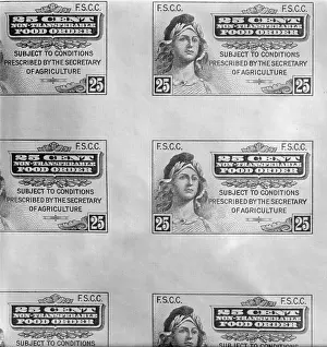 Administered: First Food Stamp was introduced on April ?