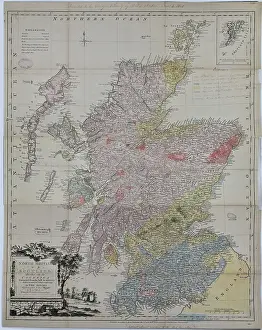 Geological: First Geological Map of Scotland [1808]