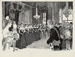 Nuptials: Her First Glimpse of Royalty