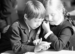 Ilya: First grade students, 1980