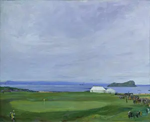 Berwick: The First Green, North Berwick, 1920 ' Golf