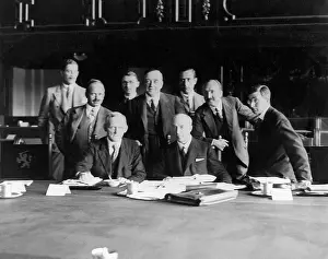 Snowdon: The First Hague Conference, 1929 - the British delegation