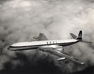 The first de Havilland DH106 Comet 4 G-APDA of BOAC