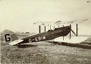Flaps: The first de Havilland DH51 G-EBIM after conversion to DH5