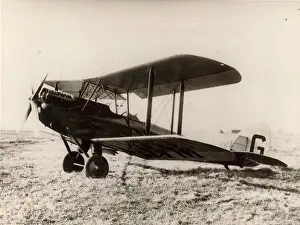Flaps: The first de Havilland DH51 G-EBIM after conversion to DH5