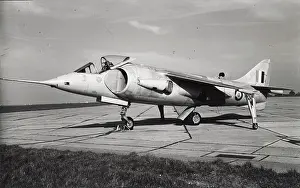 P1127: The first Hawker P1127 XP831 at RAE Bedford