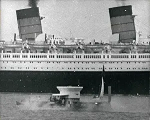 Hovercraft: First hovercraft and liner Queen Mary