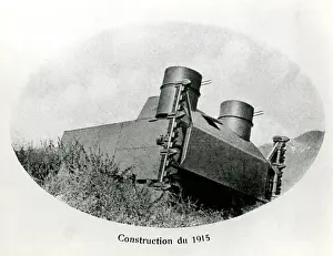 First Italian tank prototype, the Pavesi model, WW1