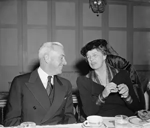 Venereal: First Lady Eleanor Roosevelt with Surgeon General