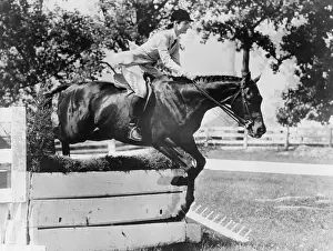 Jacque: First Lady Jacqueline Kennedy, riding her ?