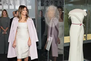 Herve: First Lady Melania Trump at the presentation of