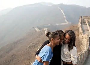 Malia: First Lady Michelle Obama and daughters Sasha and