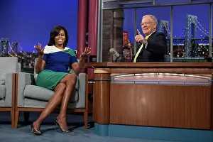 Taping: First Lady Michelle Obama is interviewed ?