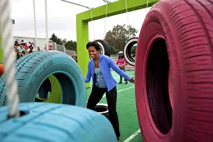 Ellipse: First Lady Michelle Obama participates in ?