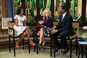 Ripa: First Lady Michelle Obama taping for Live! with