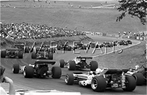 Hairpin: First lap, Druid's Hill, Brands Hatch, England