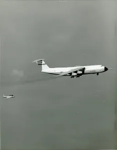 8303: The first Lockheed C-5A Galaxy, 66-8303, with a Lockheed