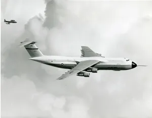 8303: The first Lockheed C-5A Galaxy, 66-8303, with a Lockheed