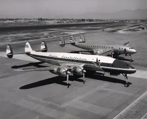 1049: The first Lockheed Model 1049 Super Constellation N67900