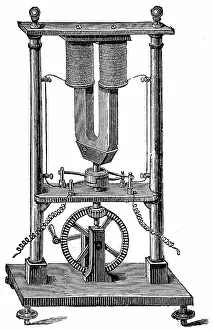 Application: First magneto-electric motor built by Hippolyte