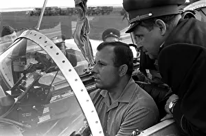 Graduate: First man in space Yuri Gagarin inside Aero L-29