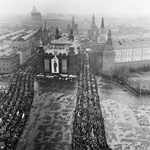 Demonstrators: First of May demonstration
