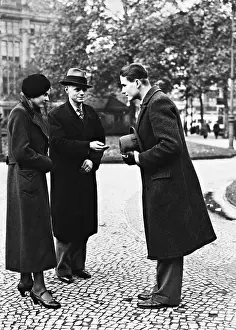 Introduces: First meeting, 1934