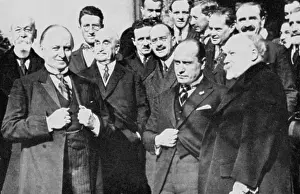 First meeting of the Allied Representatives at