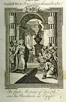 1780s: First meeting of Joseph and his brothers in Egypt