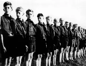 Shirts: First members of the Deutsches Jungvolk - German