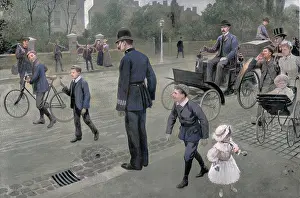 Reputedly: The First Motor-Car in England, c.1894