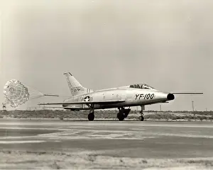 The first North American YF-100 Super Sabre prototype