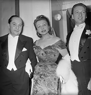 Wiesenthal: First Opera Ball after the war. Guenther Wiesentha and a