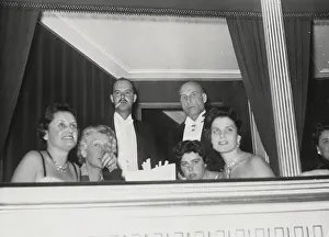 Argentinia: First Operaball after the war. In the box of Fritz Mandl