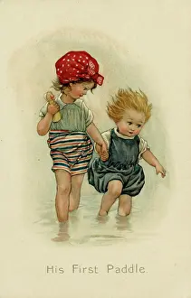 Beatrice: His first paddle