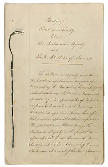Tjgroup: First page of the Treaty of Ghent ending ?