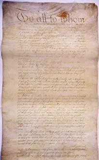 Continential: The first of four pages of The Articles of