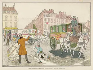 Newsboy: First Paris Omnibuses