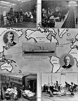 Kaiserin: The First Penny Post from England to America 1908