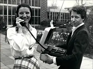 Fron: The first portable telephone, in a suitcase