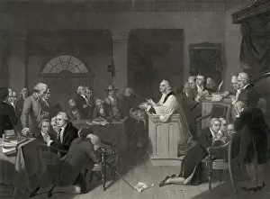 C1848: The first prayer in Congress