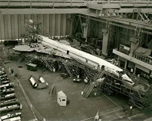 Undergoing: The first pre-production Concorde 01 at Filton