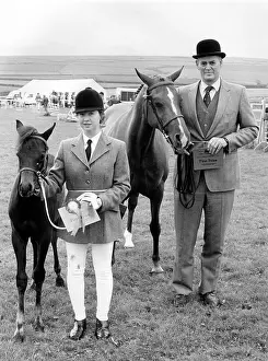 Minder: First prize mare and foal at the Royal Cornwall Show