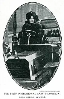 Chauffeurs: First professional female chauffeur 1909