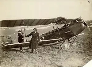 Dh60: First prototype de Havilland DH60 Moth G-EBKT